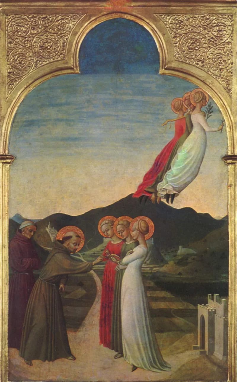 Le Mariage mystique de saint François d'Assise