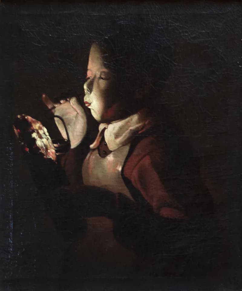 Le Souffleur à la lampe