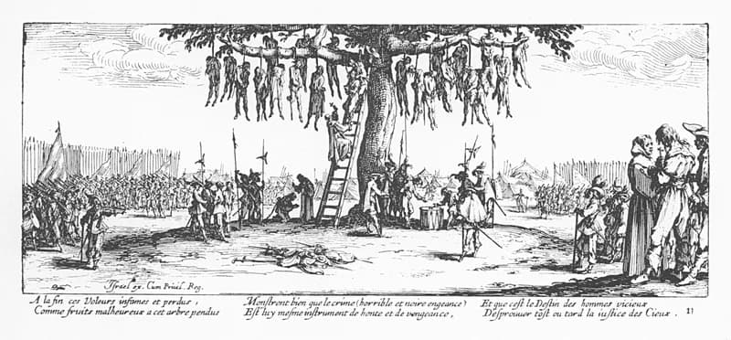 Les Misères et les Malheurs de la guerre (série de 18 gravures)