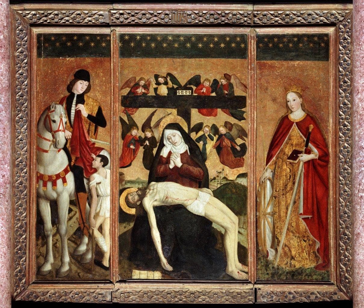 Pietà de Cimiez — premier retable attesté de Louis Bréa