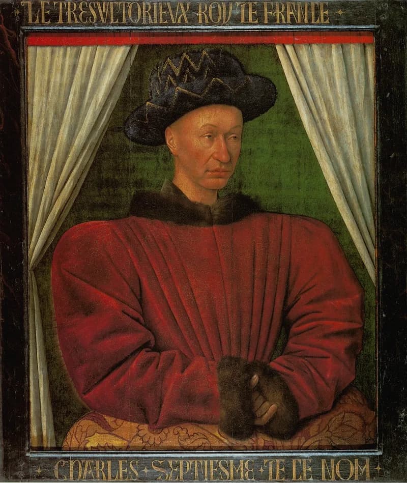 Portrait de Charles VII — Le très victorieux roi de France