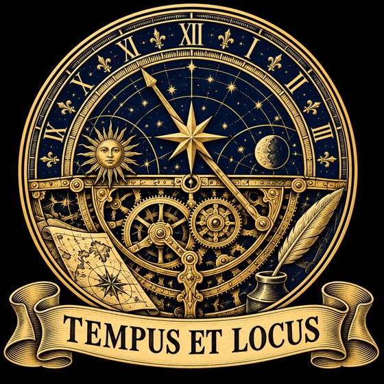 Emblème L’Horloger — TEMPUS ET LOCUS