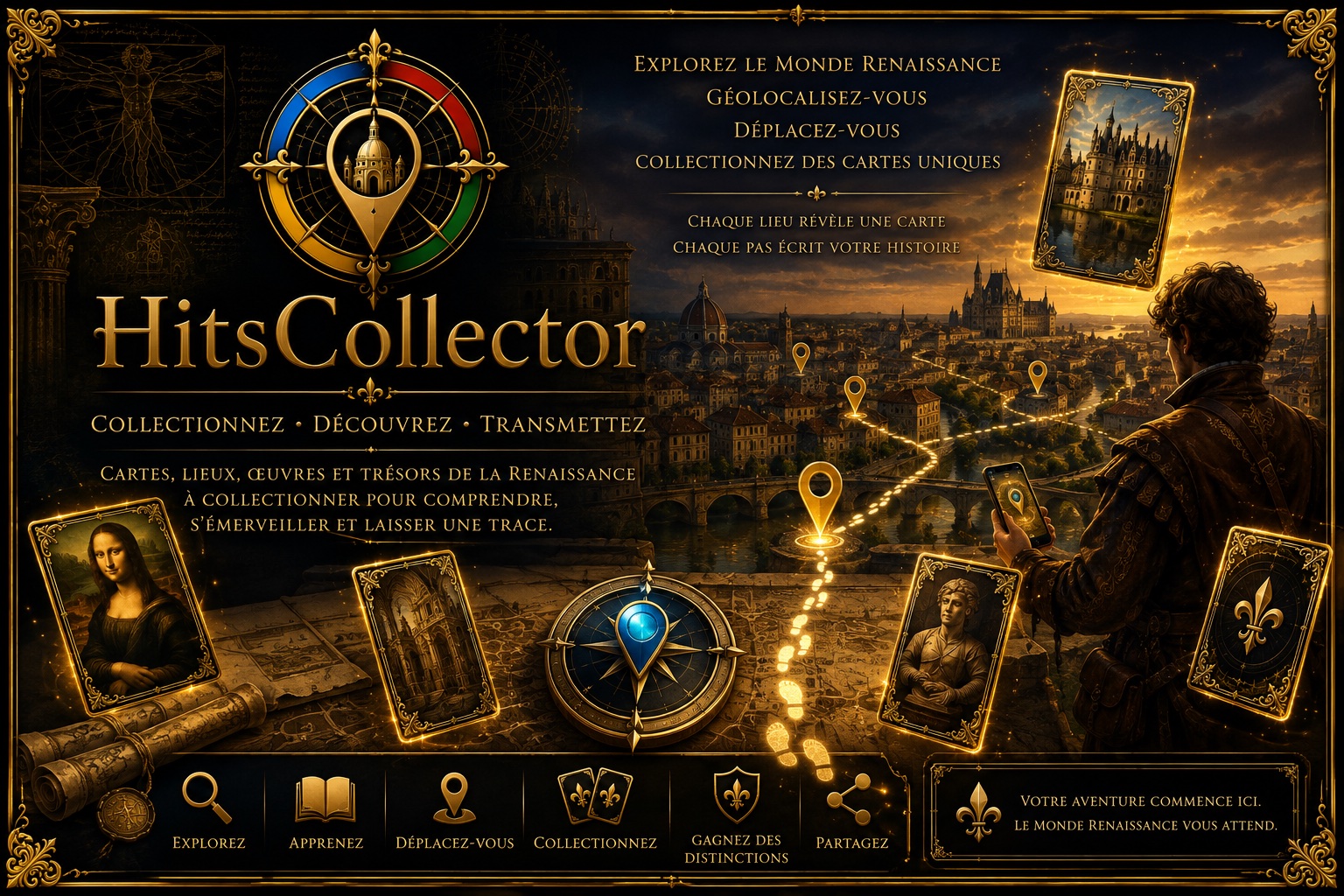 HitsCollector — collectionnez les cartes de la Renaissance