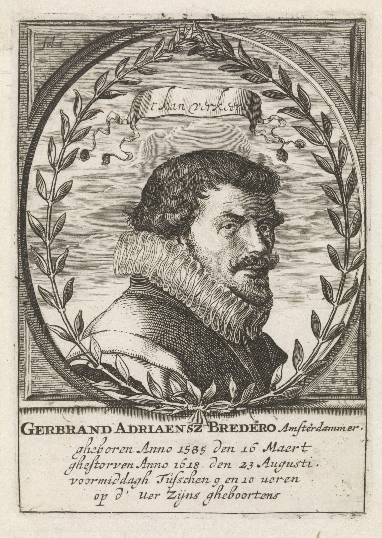 Gerbrand Adriaensz Bredero (1585-1618)