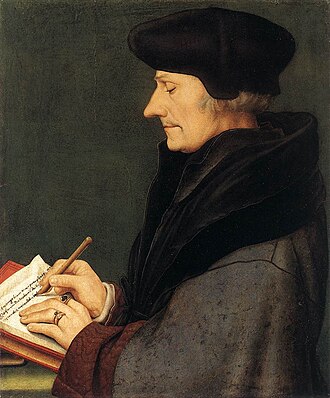 Portrait de Desiderius Érasme