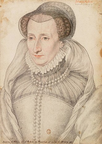 Portrait de Jeanne d'Albret