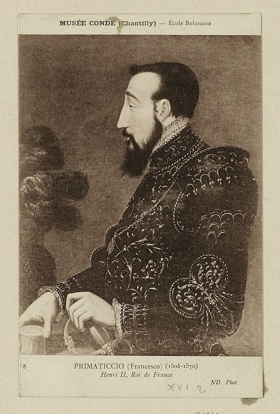 Portrait de Primatice (Francesco Primaticcio)