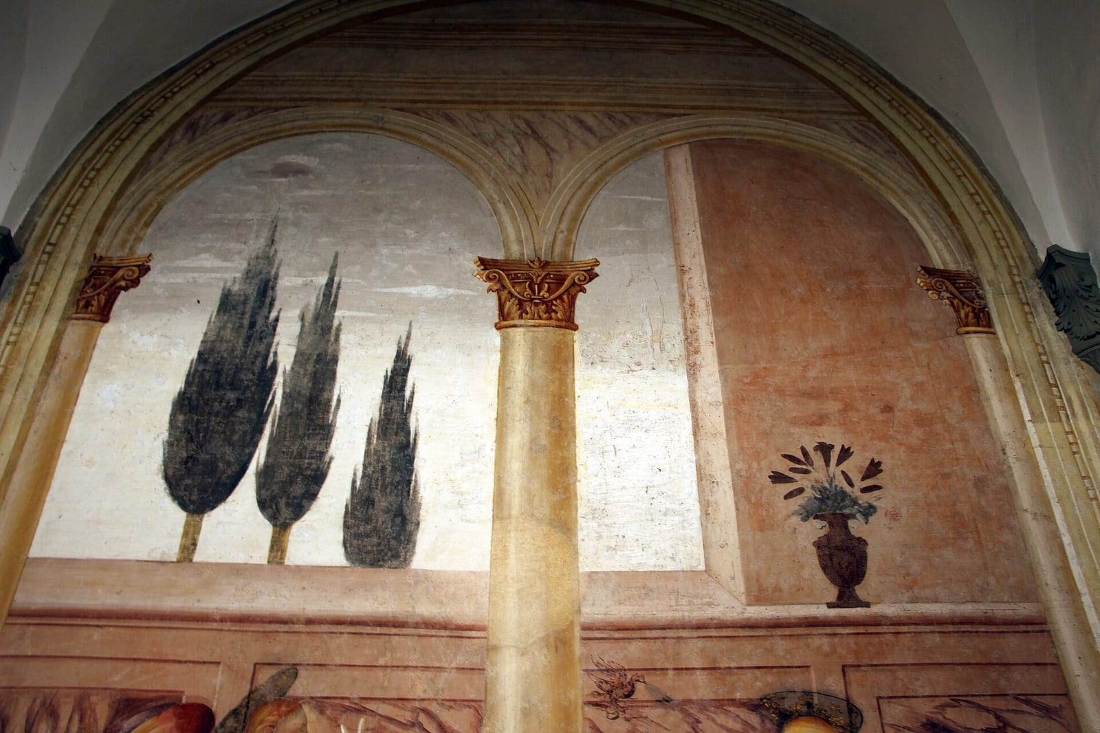 Intérieur de La Badia Fiesolana à Fiesole