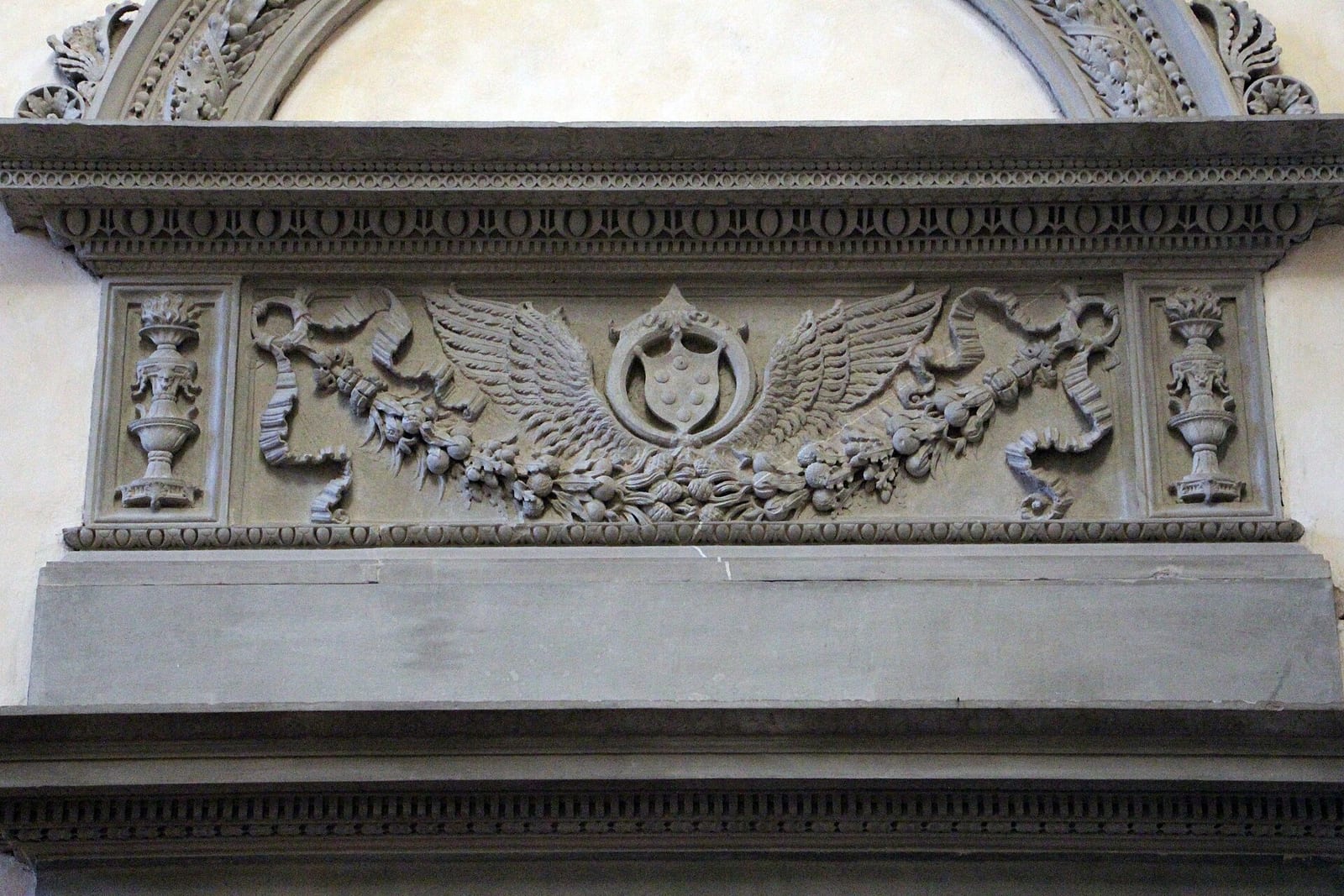 Détail de La Badia Fiesolana à Fiesole