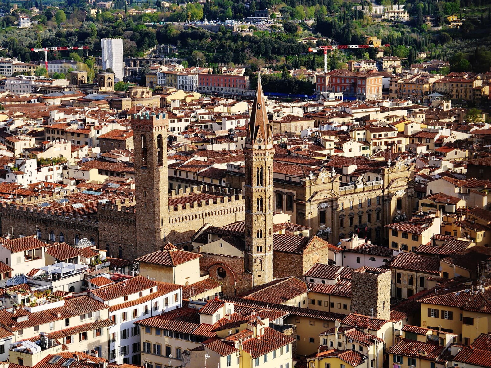 La Badia Fiorentina dans son environnement