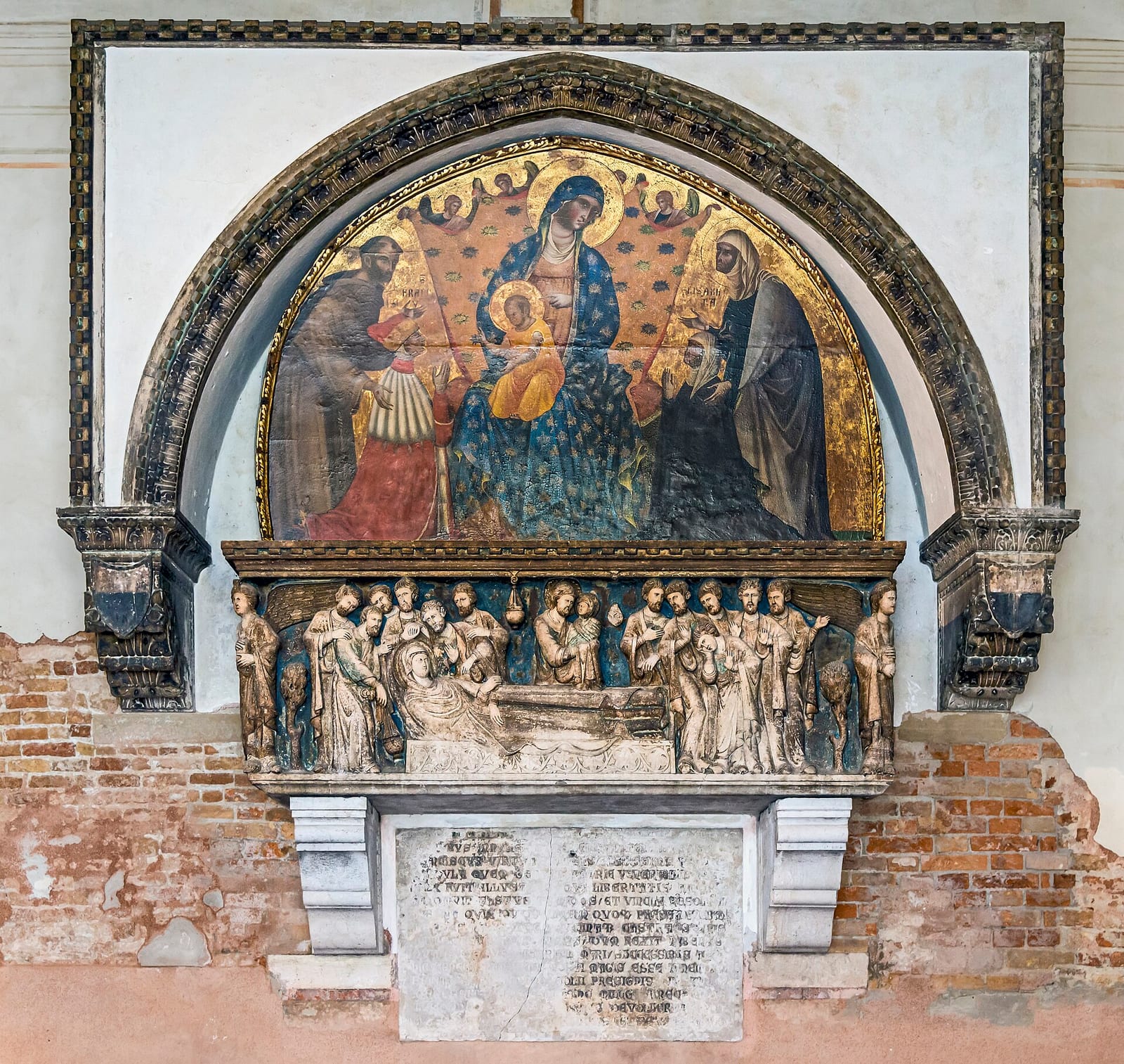 Vue de La basilique des Frari (Santa Maria Gloriosa dei Frari)