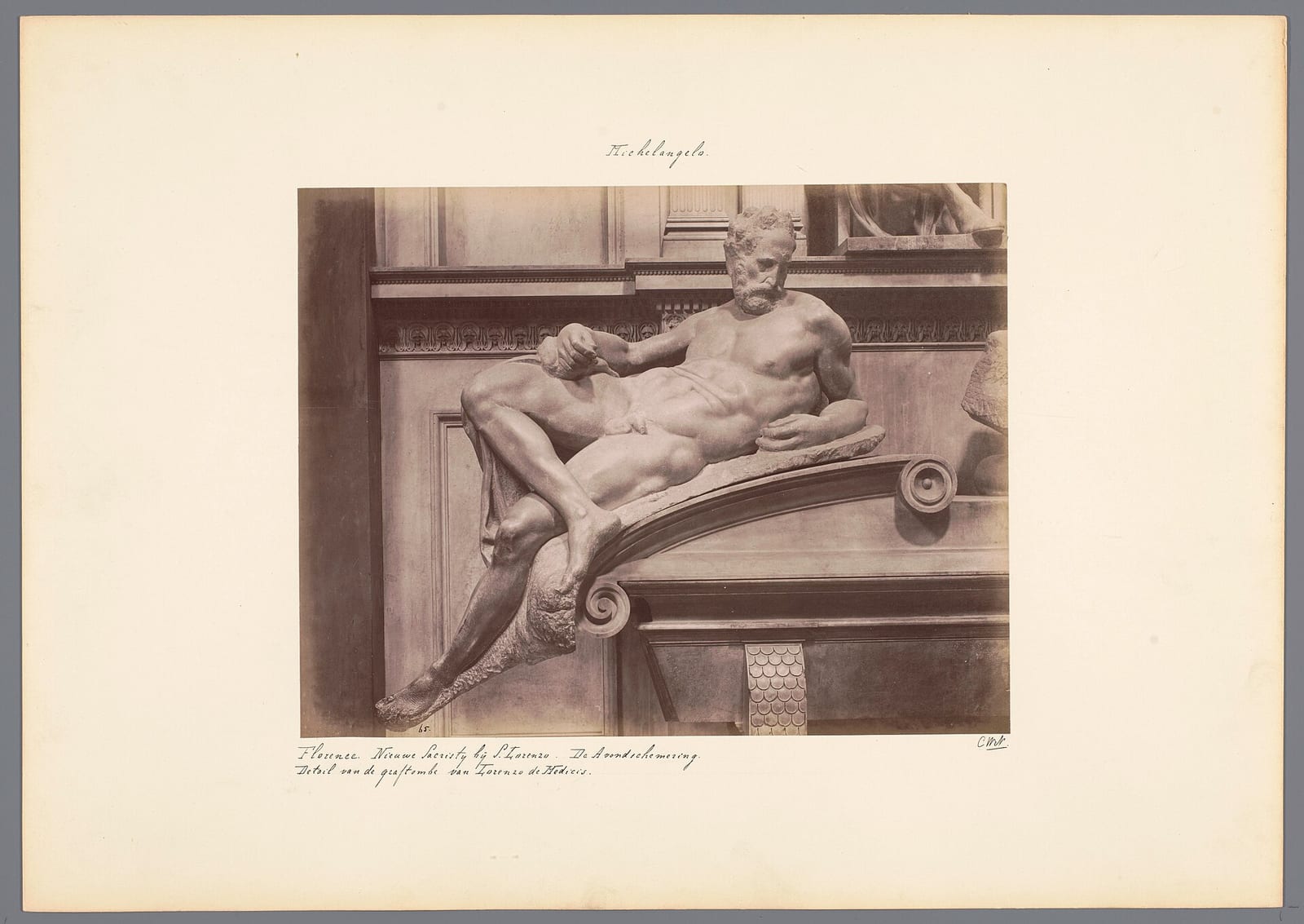 Détail de San Lorenzo et les Chapelles des Médicis