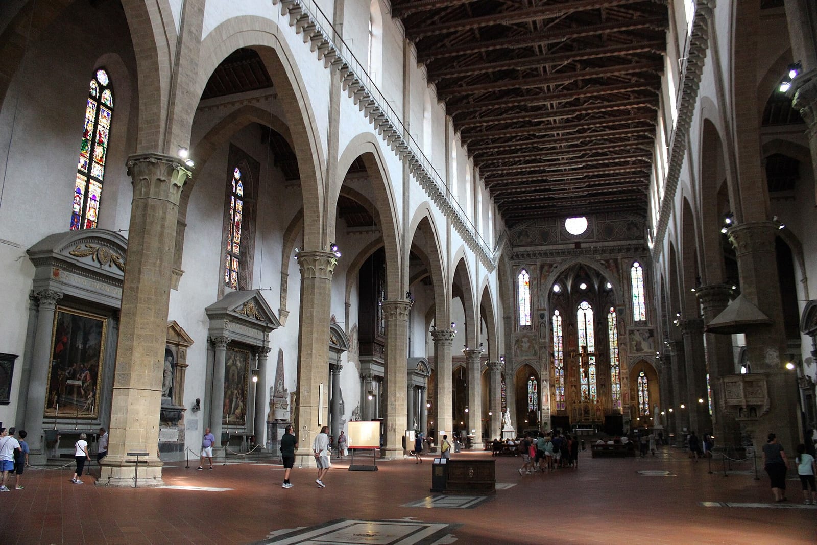 Intérieur de La Basilique Santa Croce
