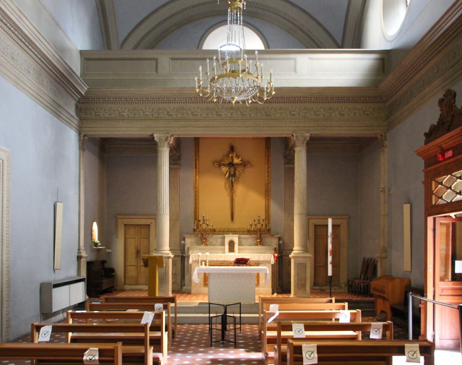 Intérieur de La Basilique Santa Maria Novella
