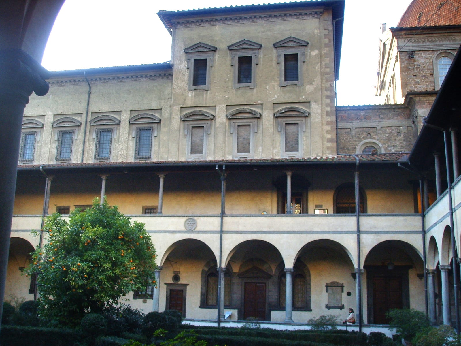 Vue de La Bibliothèque Laurentienne