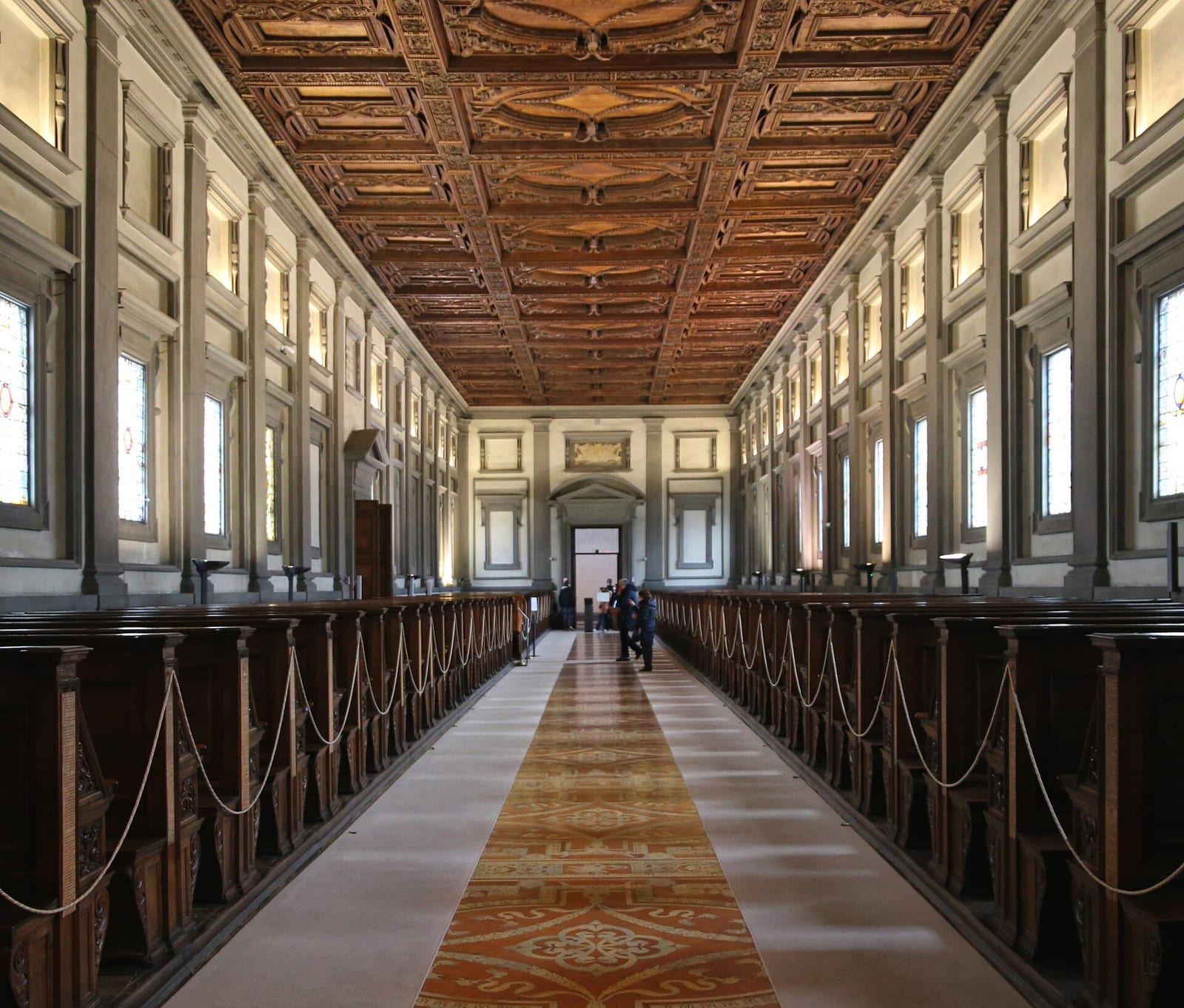 Intérieur de La Bibliothèque Laurentienne