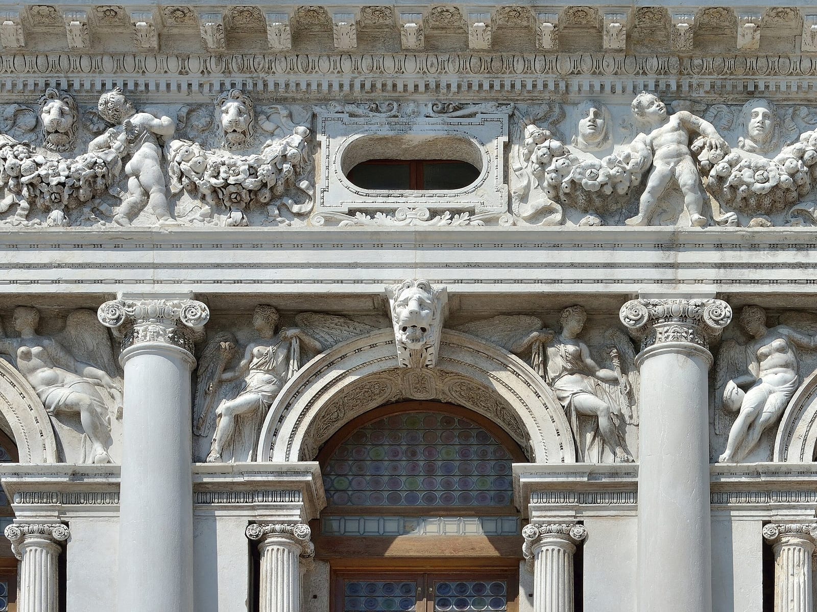 Détail de La Bibliothèque Marcienne
