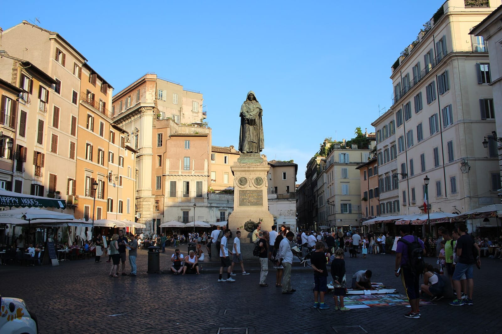 Façade de Le Campo de' Fiori