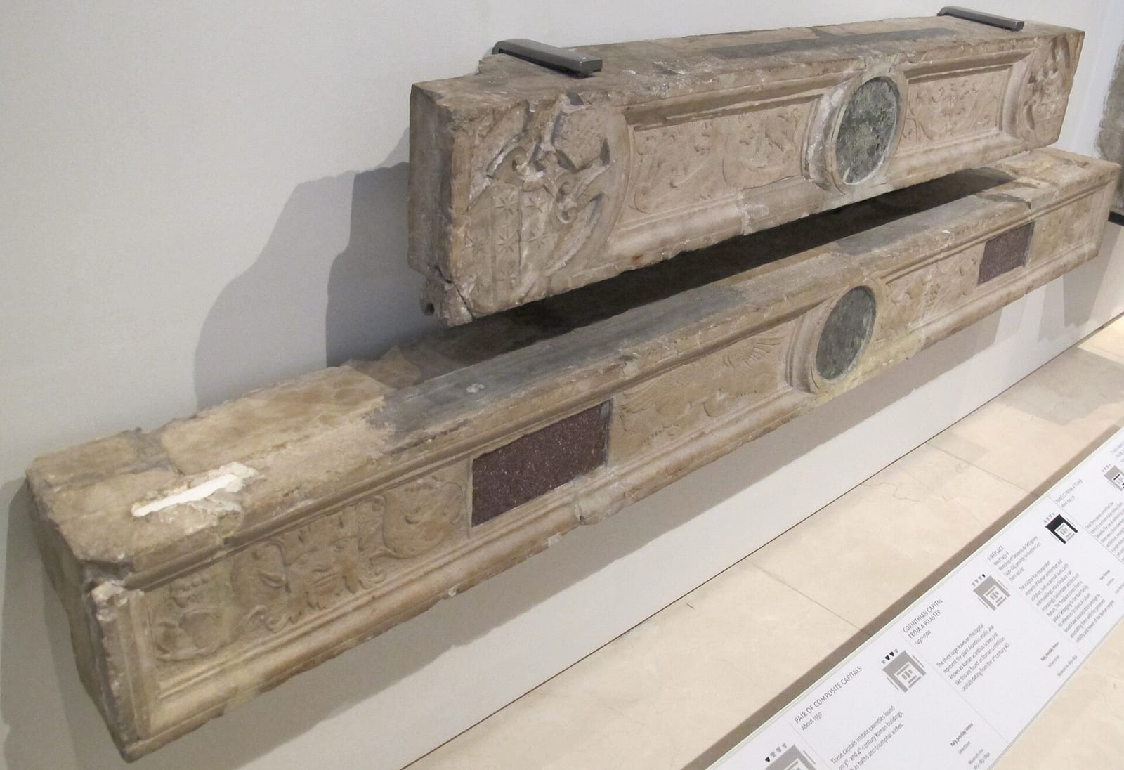 Détail de La Chapelle Ovetari et les fresques de Mantegna à Padoue