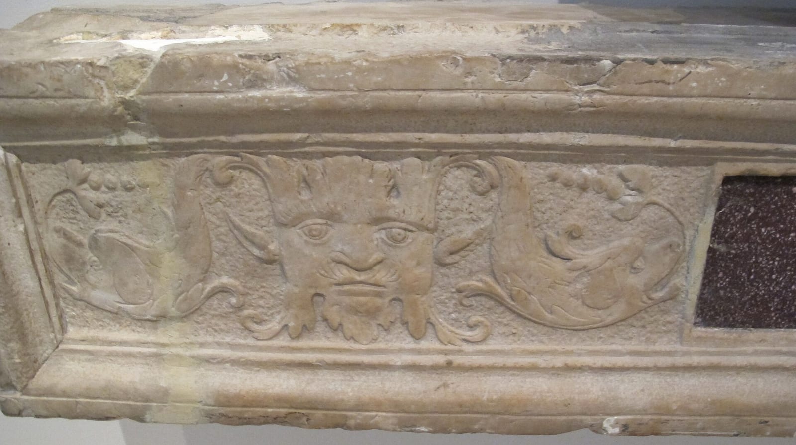 Détail de La Chapelle Ovetari et les fresques de Mantegna à Padoue