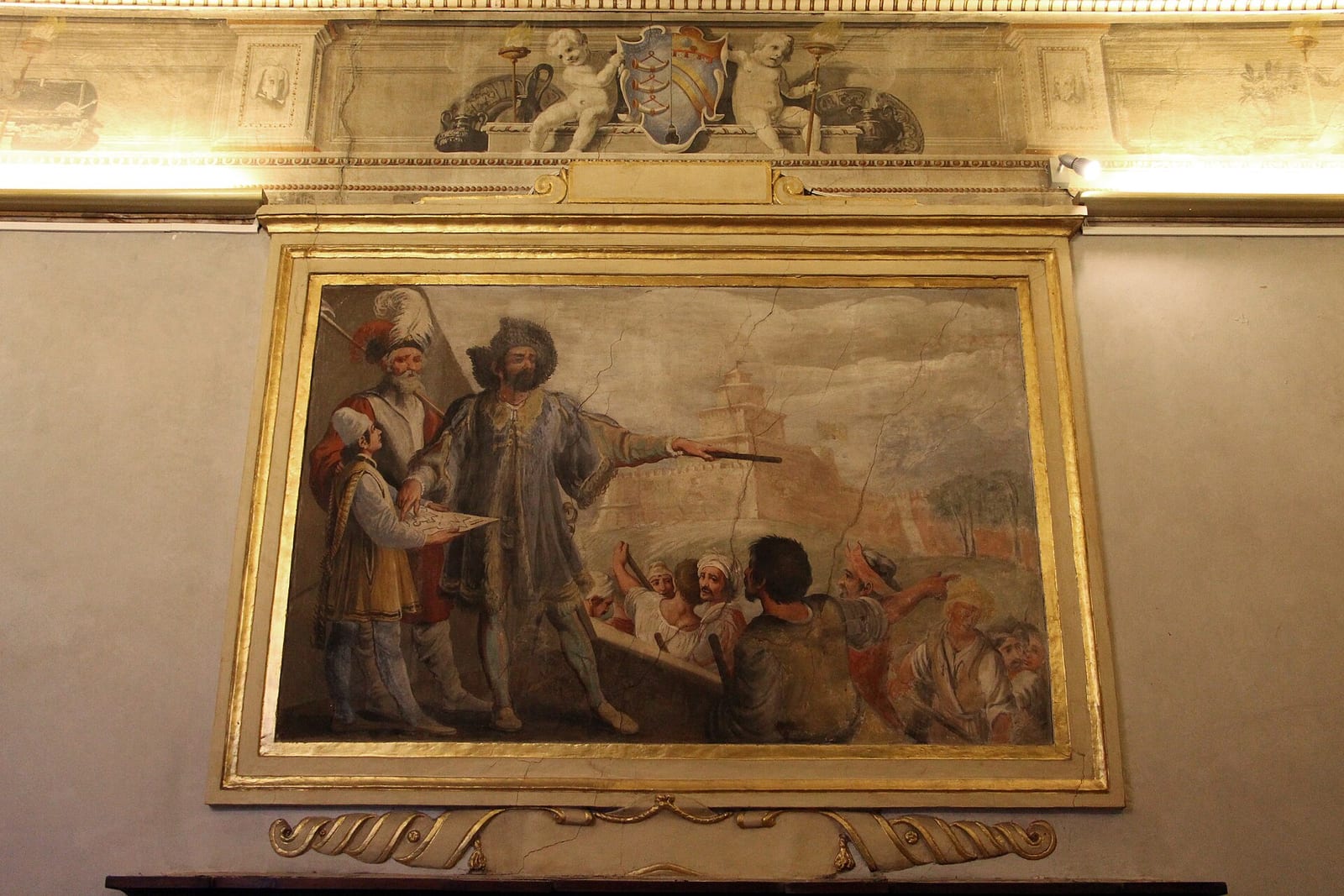 Intérieur de La Casa Buonarroti