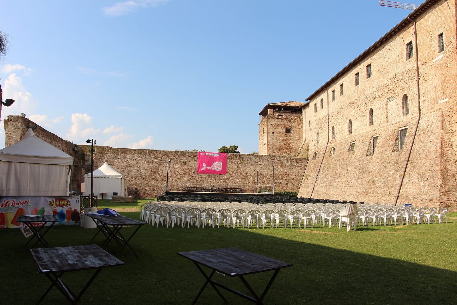 Intérieur de Le Castel Sismondo à Rimini (Sigismondo Malatesta)