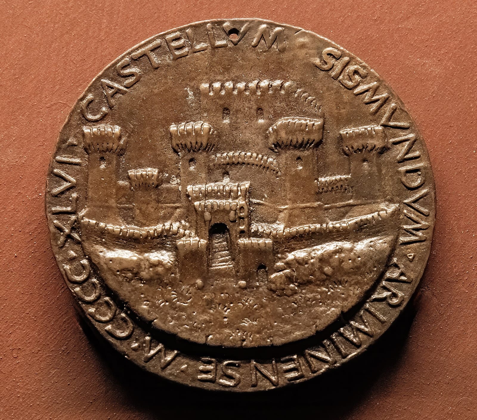 Détail de Le Castel Sismondo à Rimini (Sigismondo Malatesta)