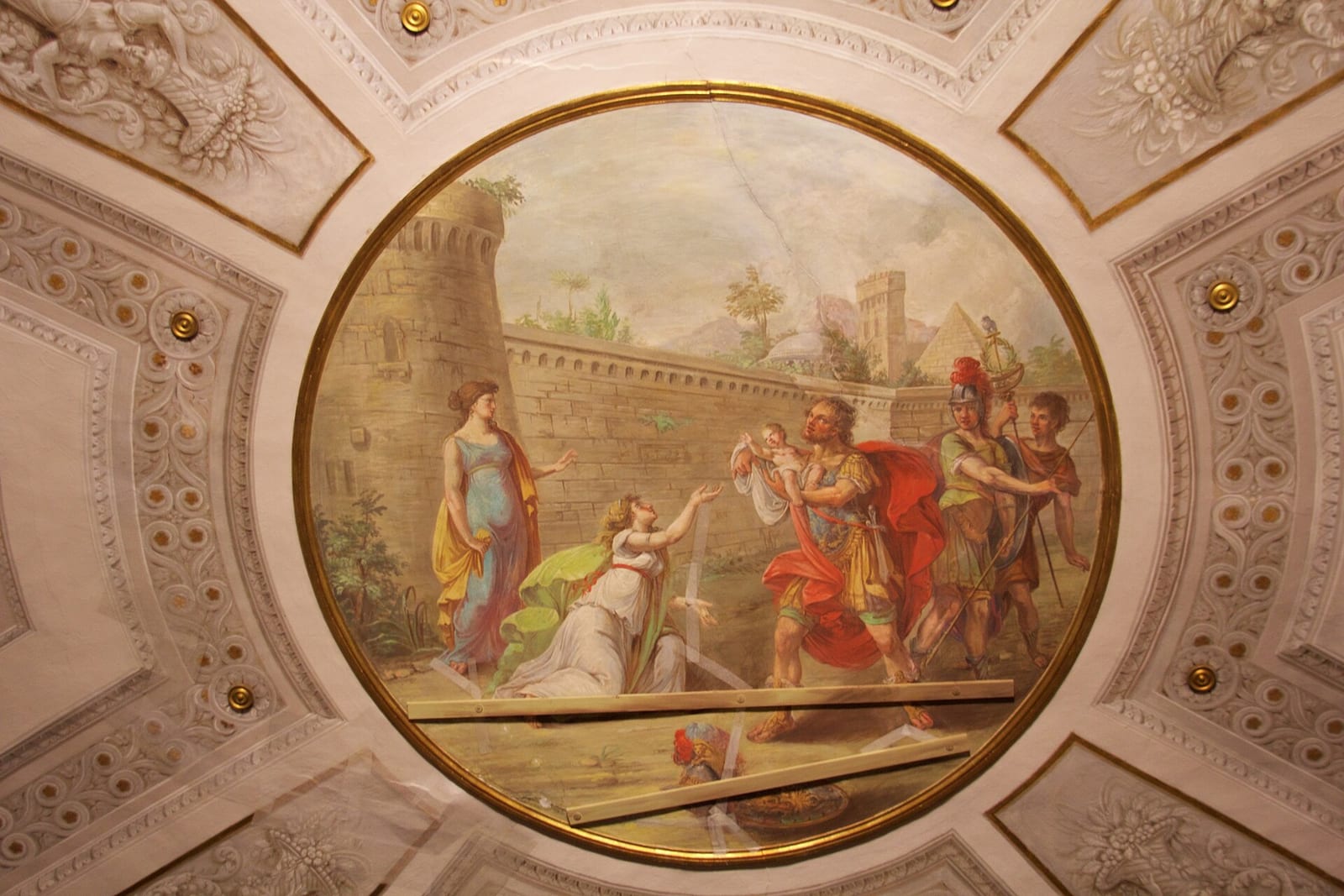 Intérieur de Le Castello Estense à Ferrare