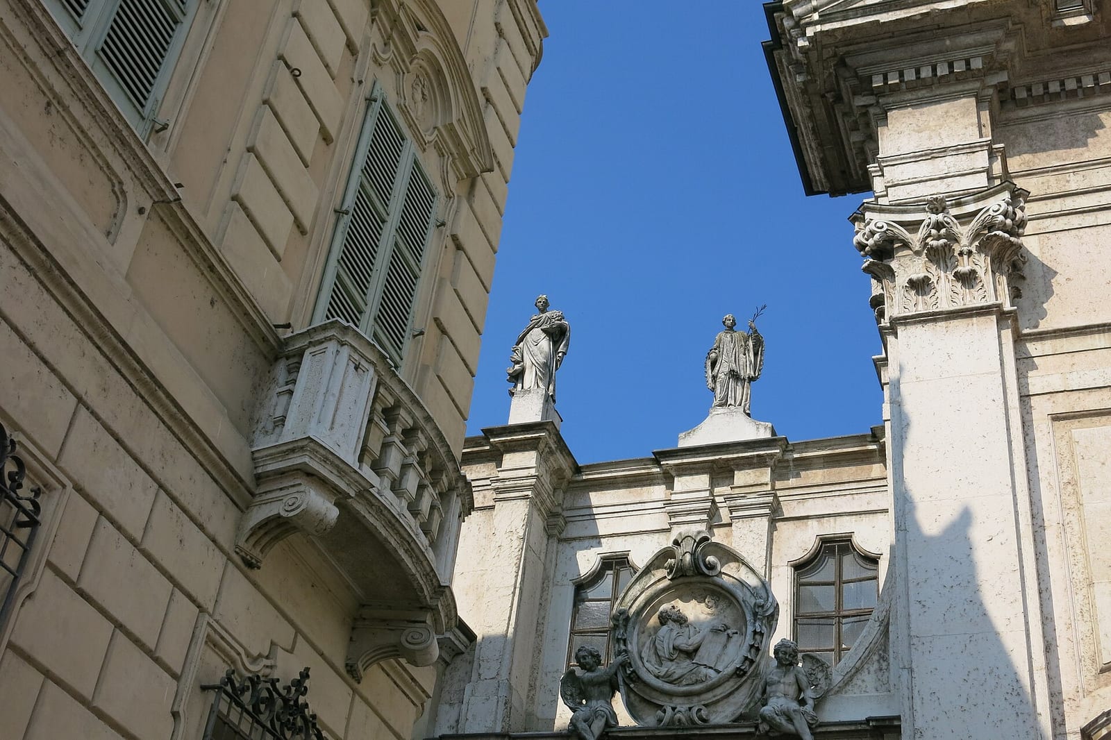 Détail de La Cathédrale de Mantoue (Duomo)