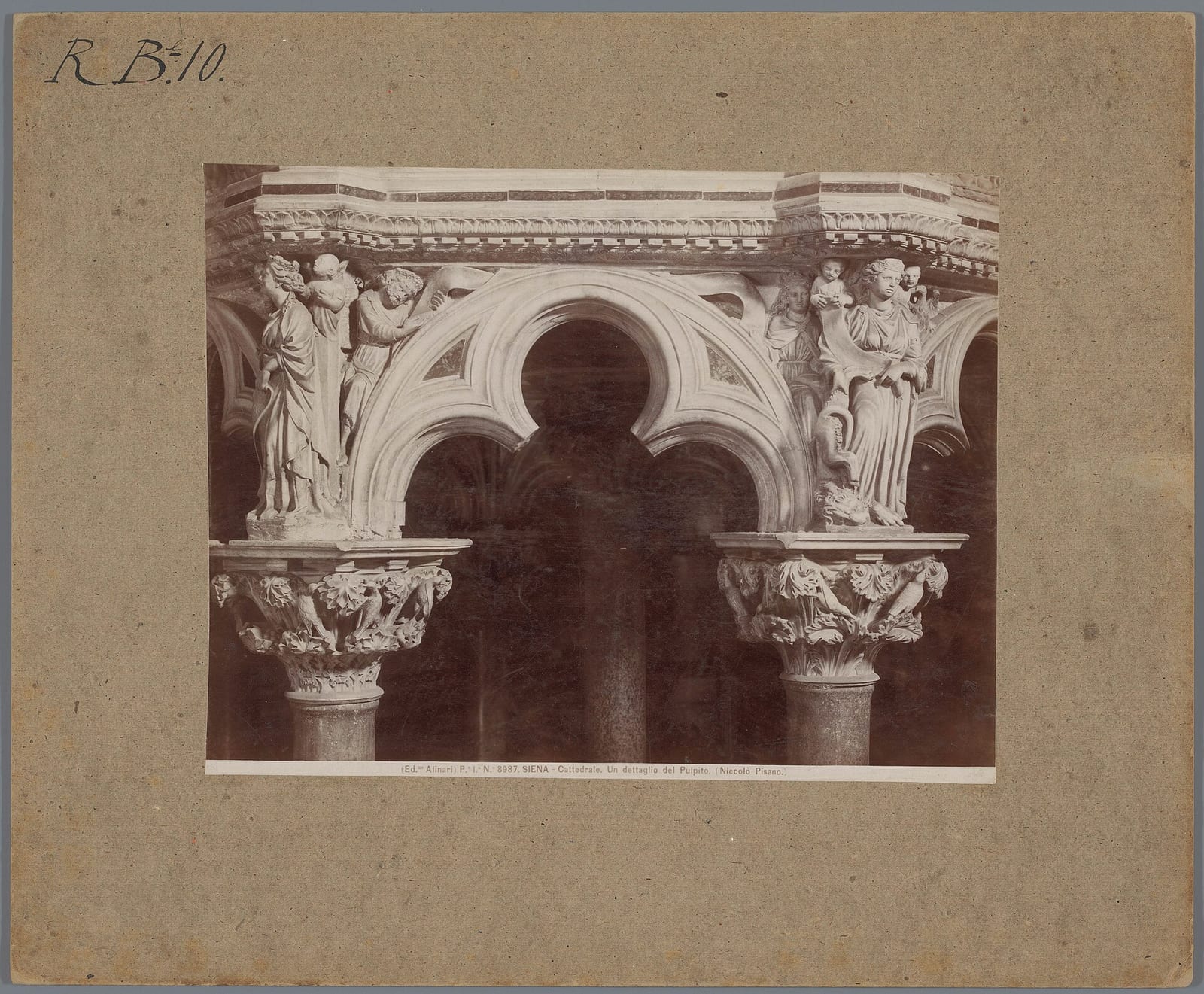Détail de La cathédrale de Sienne (Duomo)