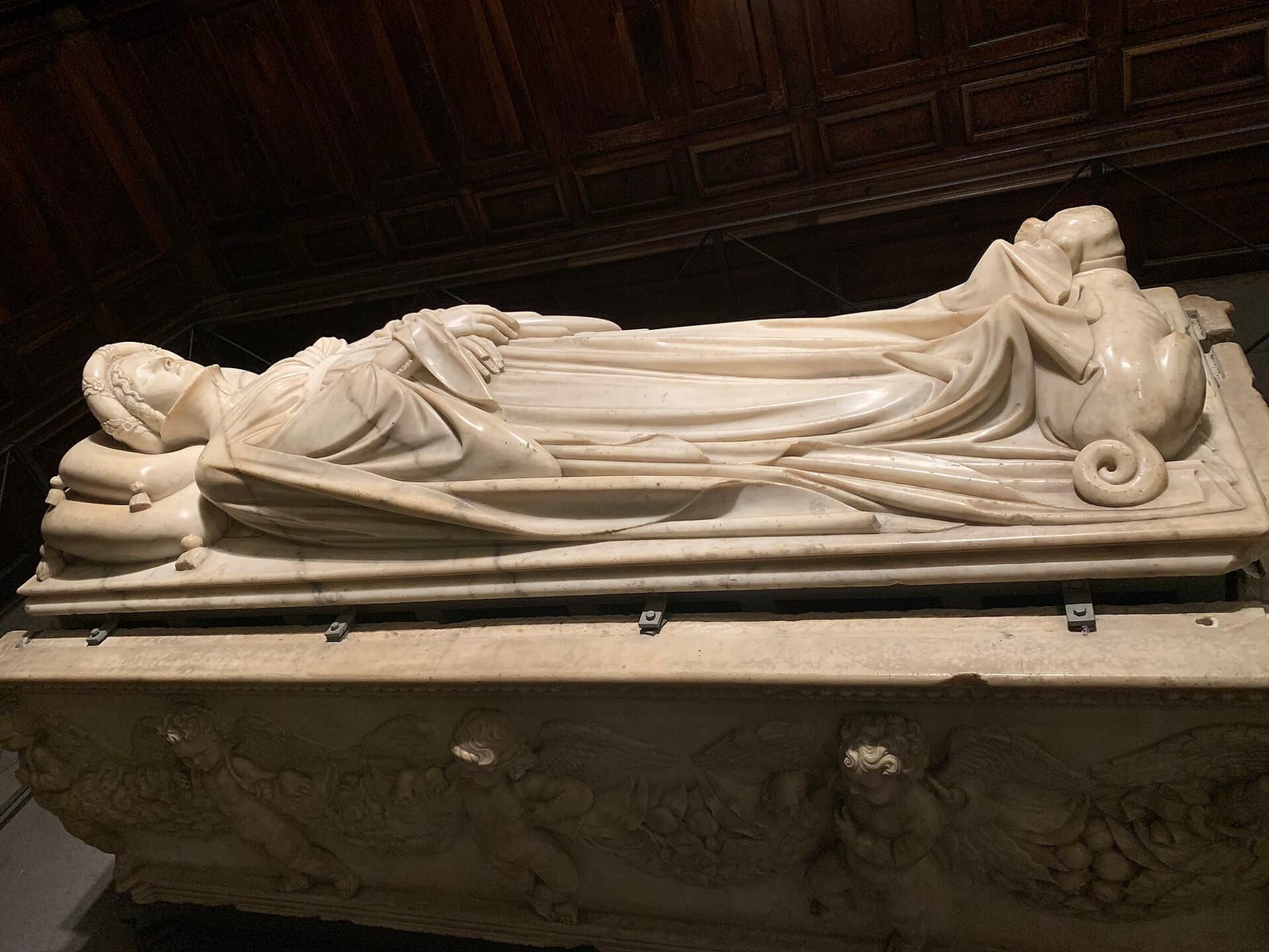 Détail de La Cathédrale San Martino de Lucques et Matteo Civitali