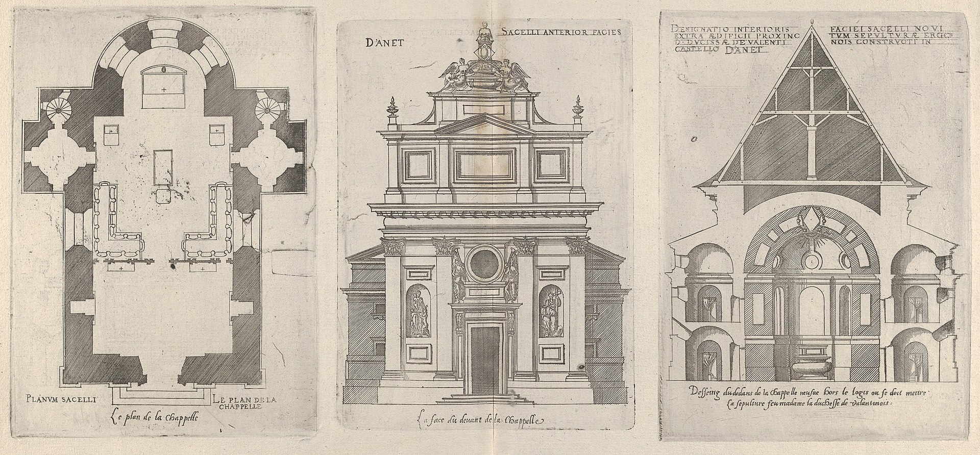 Chapelle du château d'Anet (Anet) Chapelle du château d'Anet — édifice religieux à Anet, Eure-et-Loir, intérieur, classé mh