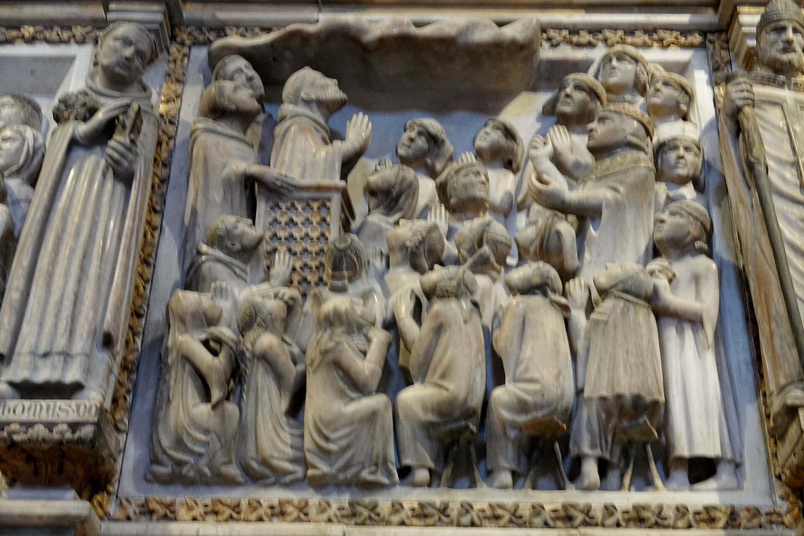 Détail de La Chapelle Portinari à Milan
