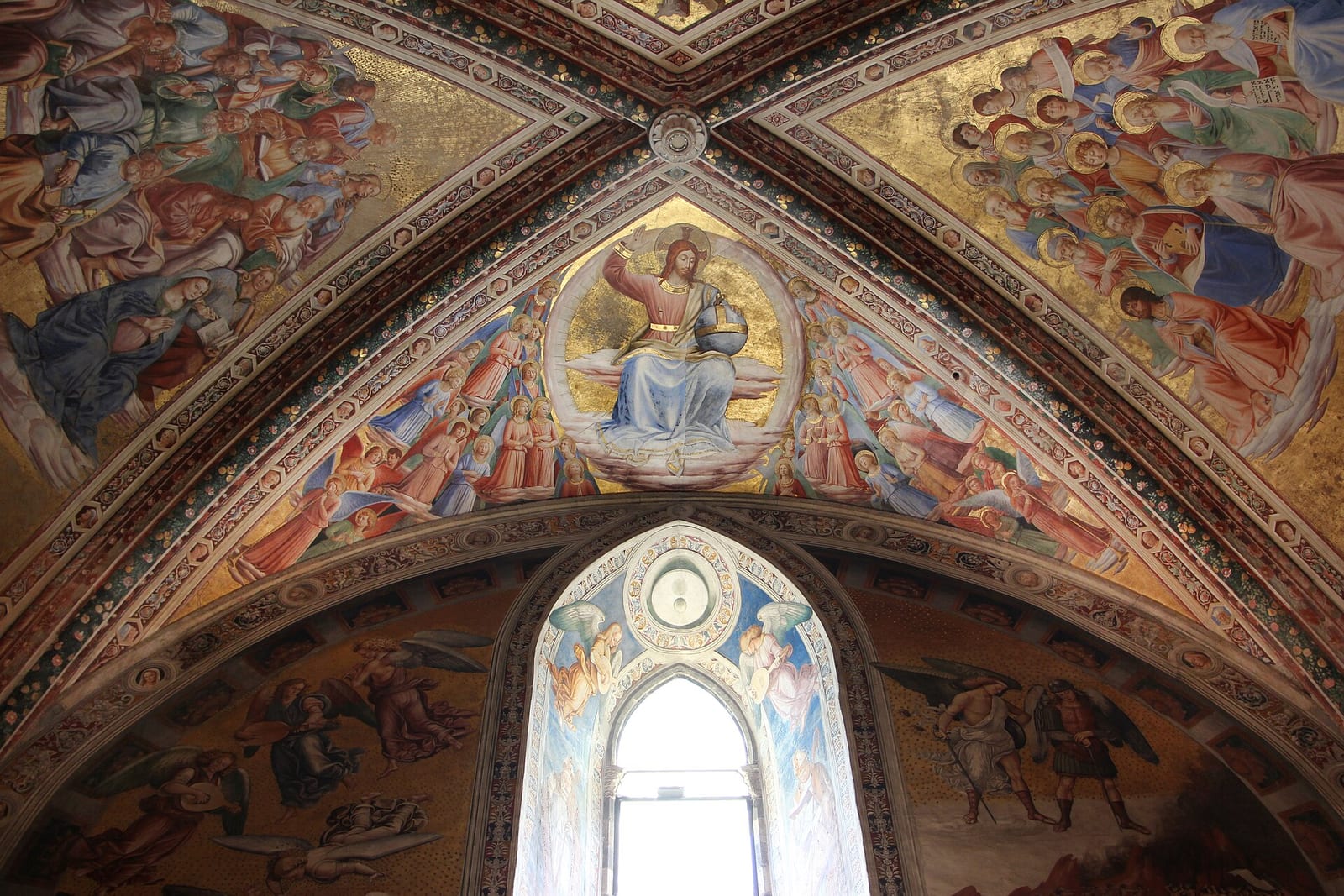 Détail de La Chapelle San Brizio à Orvieto