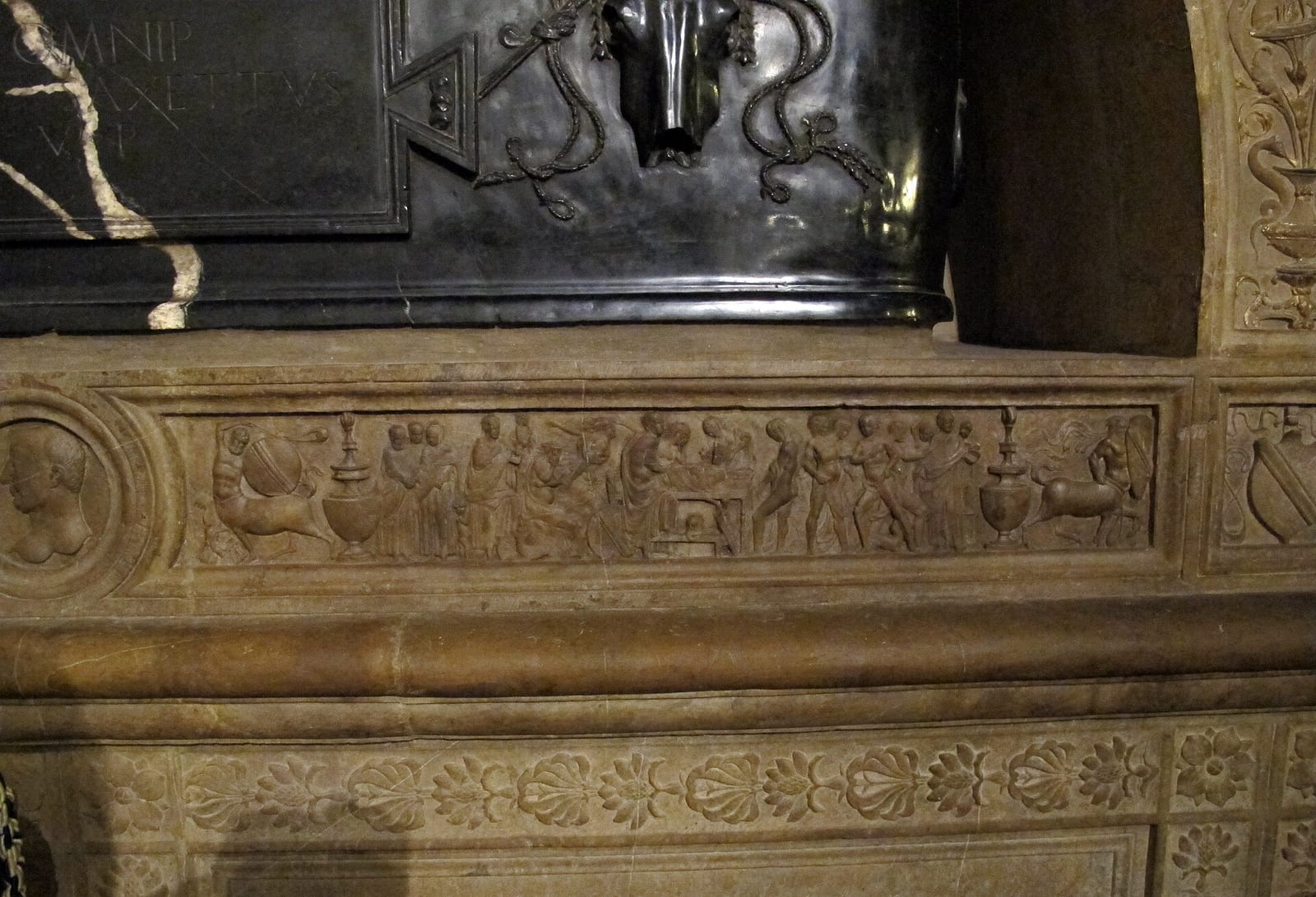 Détail de La Chapelle Sassetti