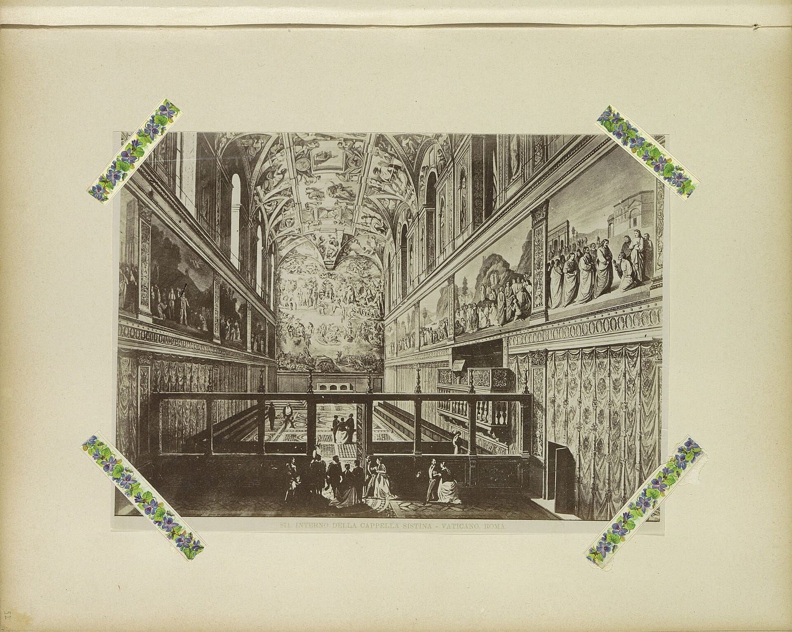 Intérieur de La Chapelle Sixtine