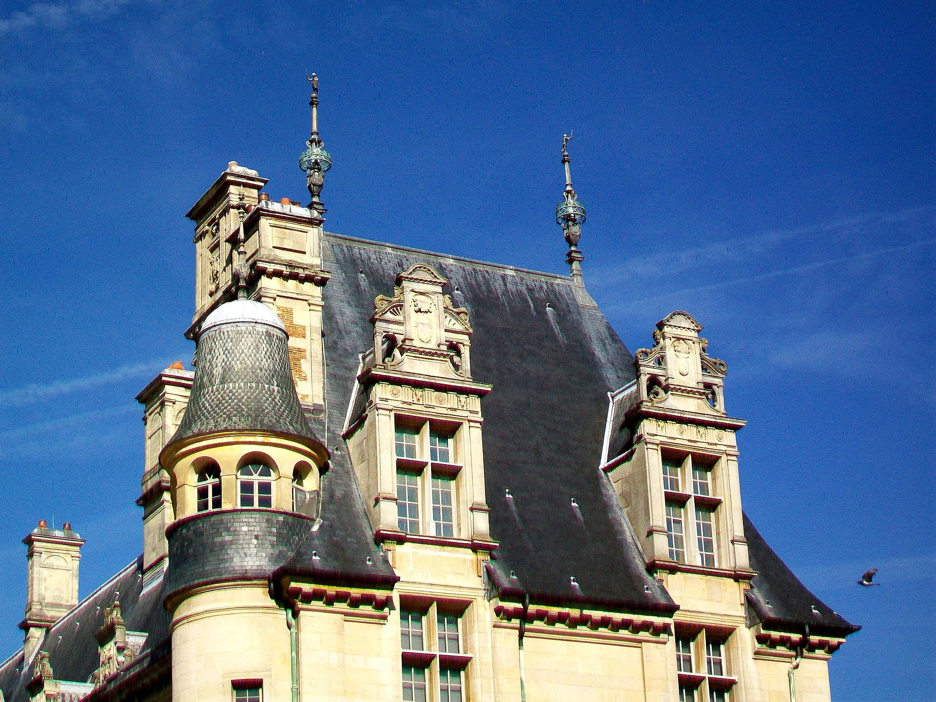Château d'Écouen — château à Écouen, Val-d'Oise, façade, classé mh