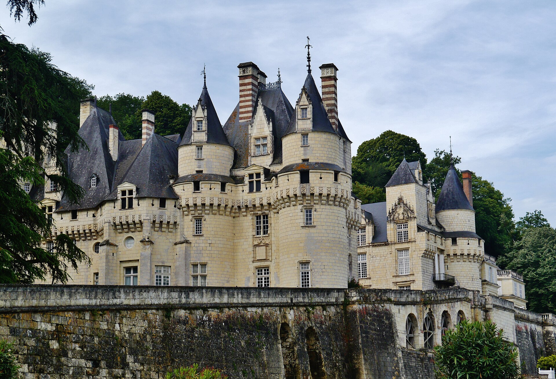 Château d'Ussé — château à Rigny-Ussé, Indre-et-Loire, intérieur, classé mh
