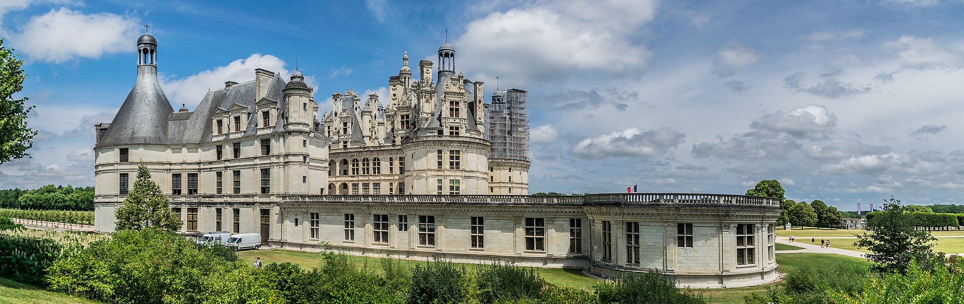 Château de Chambord (Chambord) Château de Chambord — château à Chambord, Loir-et-Cher, vue de nuit, classé mh