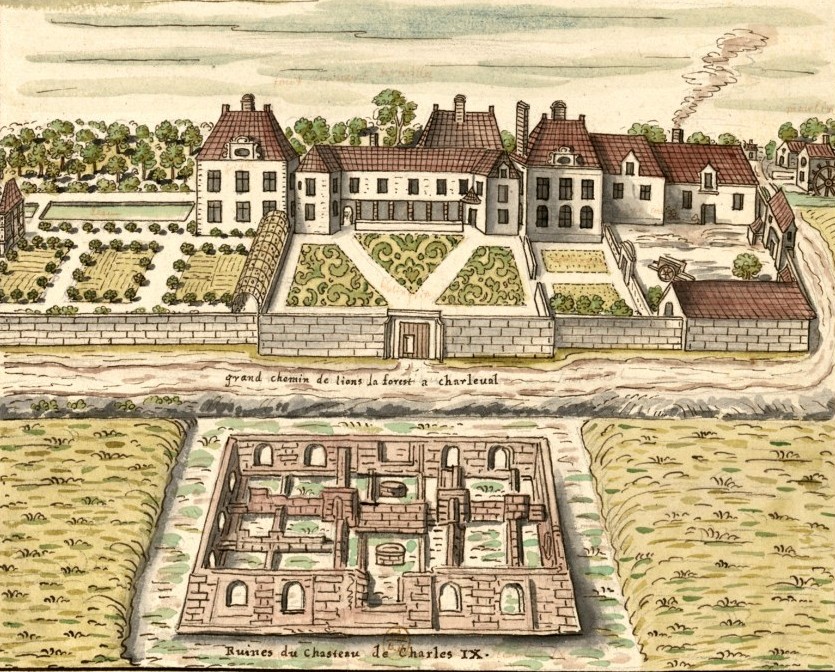 Château de Charleval – ruines (Charleval) Château de Charleval – ruines — château à Charleval, Eure, intérieur, classé mh