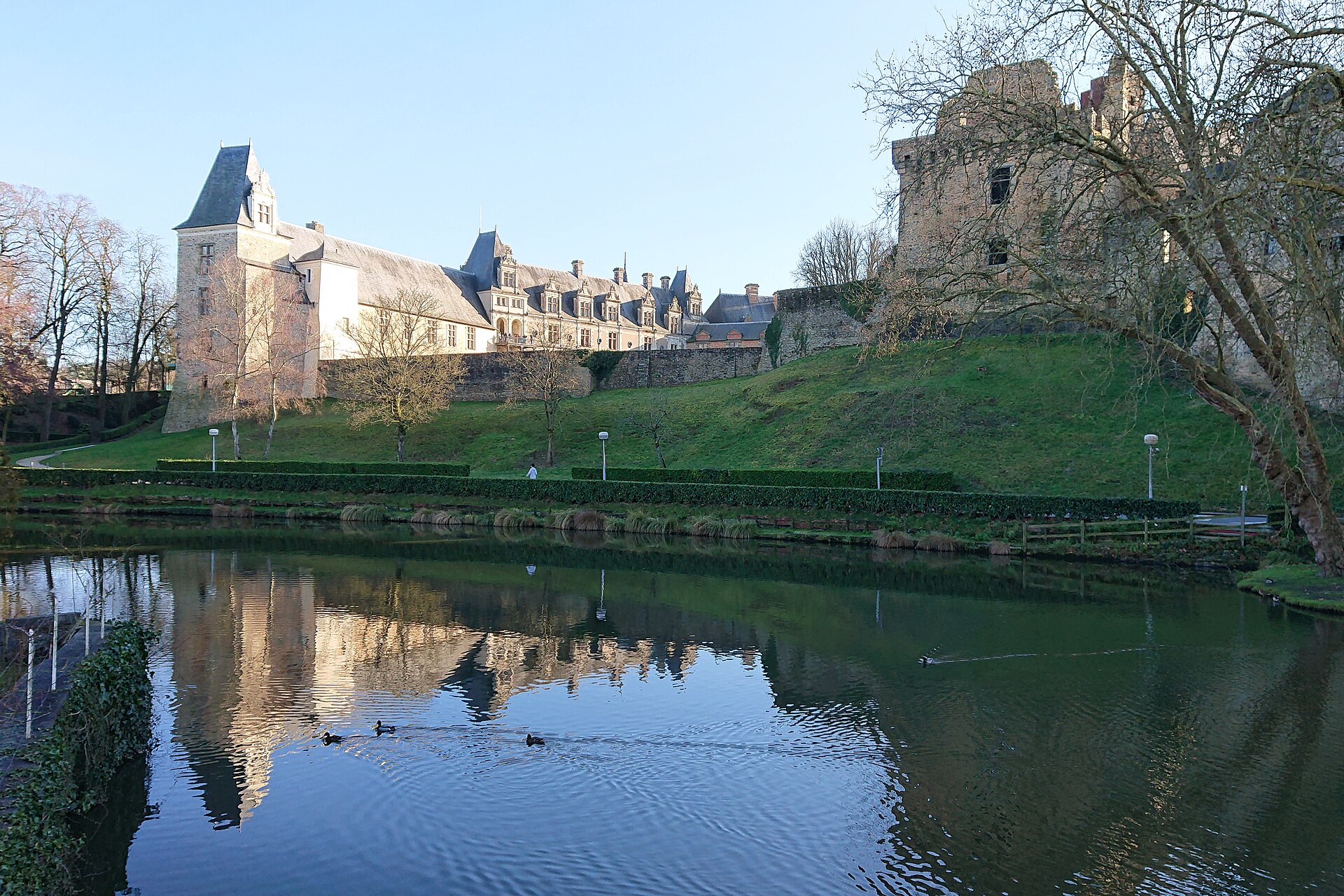 Château de Châteaubriant — château à Châteaubriant (44), monument historique (Classé MH) — vue 2