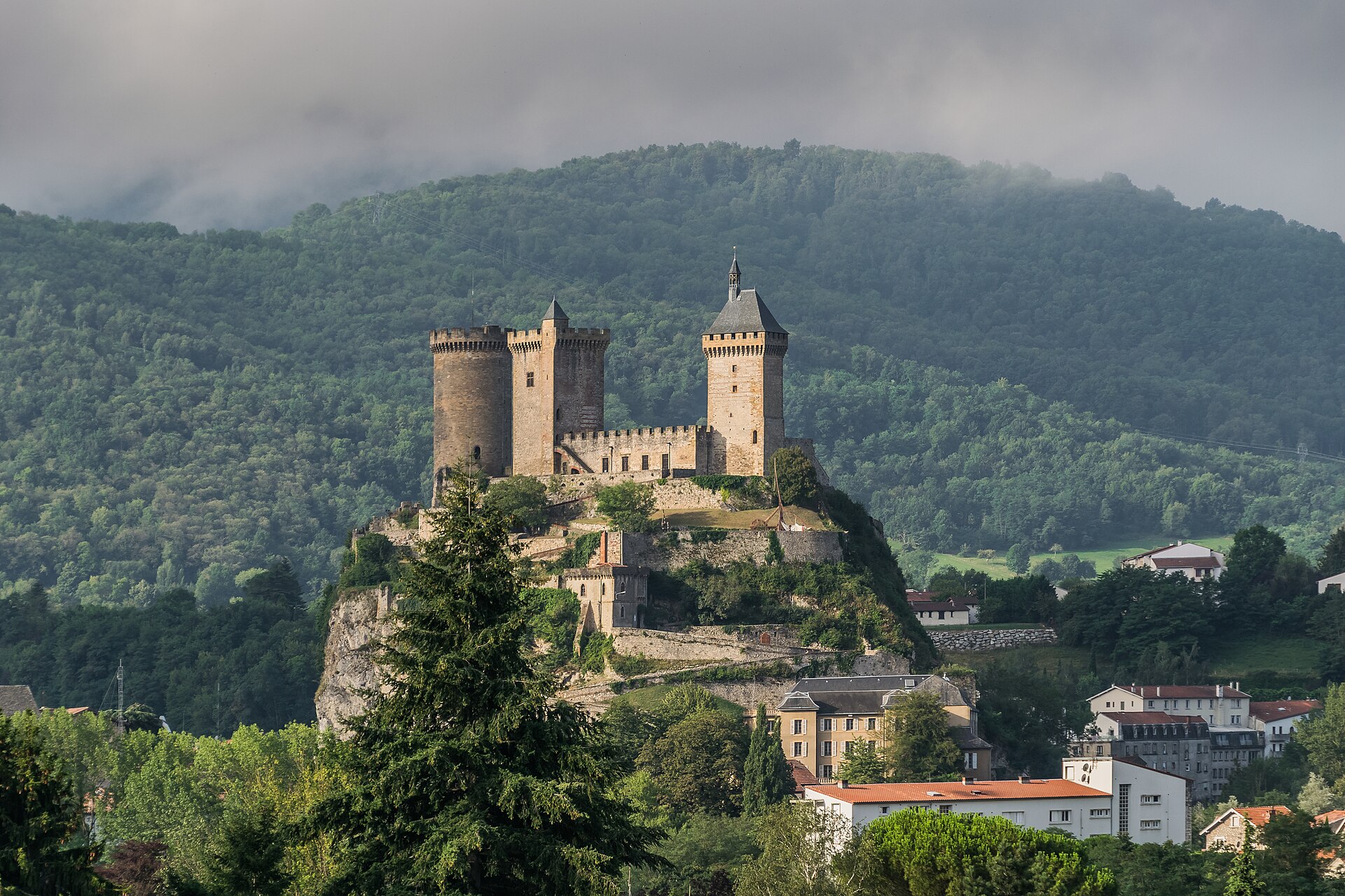 Château de Foix — château à Foix, Ariège, intérieur, classé mh