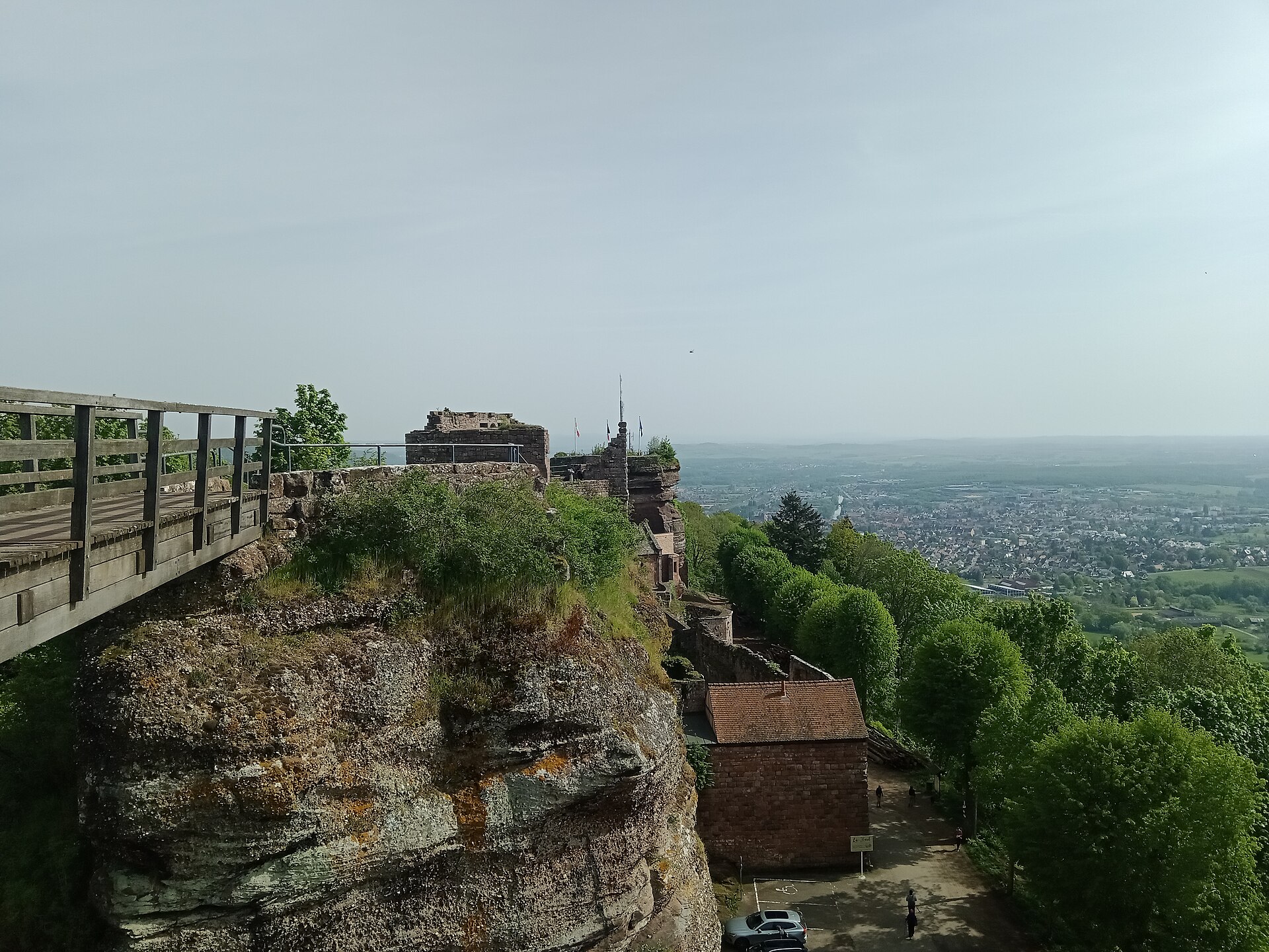 Château de Haut-Barr — château à Saverne, Bas-Rhin, intérieur, classé mh