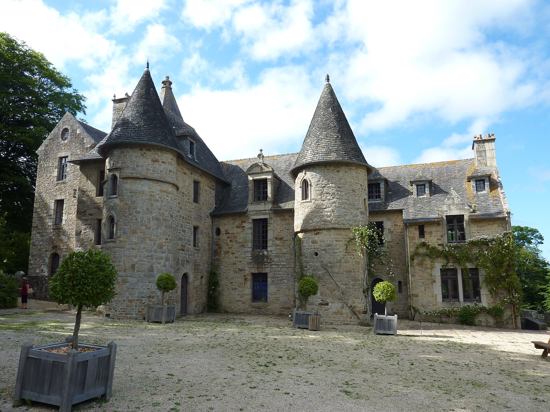 Château de Suscinio — château à Sarzeau, Morbihan, façade, classé mh