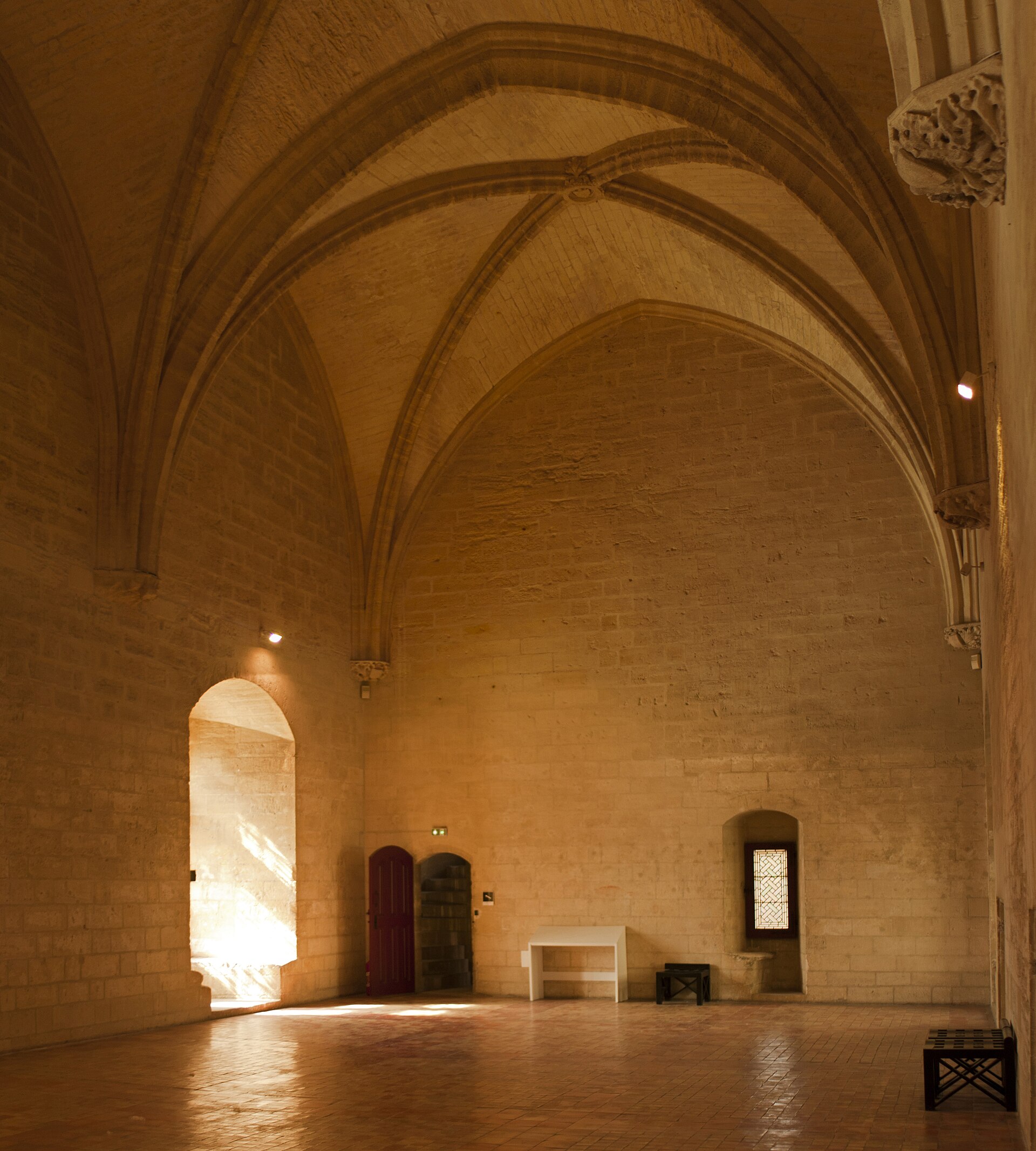Château de Tarascon — château à Tarascon, Bouches-du-Rhône, vue de nuit, classé mh