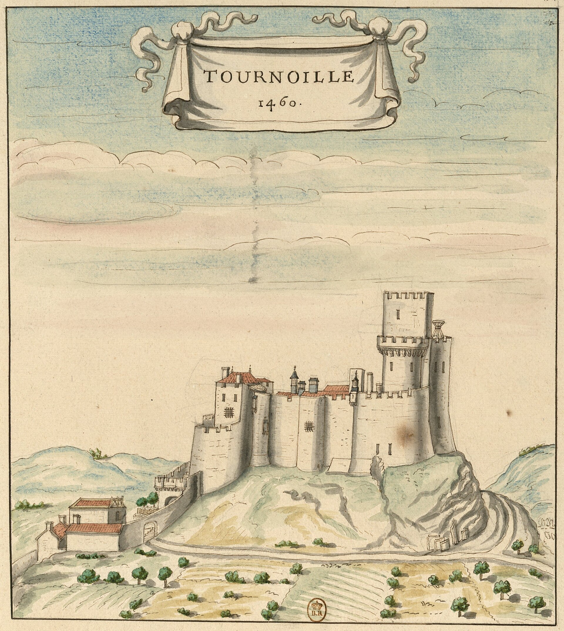 Château de Tournoel (Volvic) Château de Tournoel — château à Volvic, Puy-de-Dôme, intérieur, classé mh