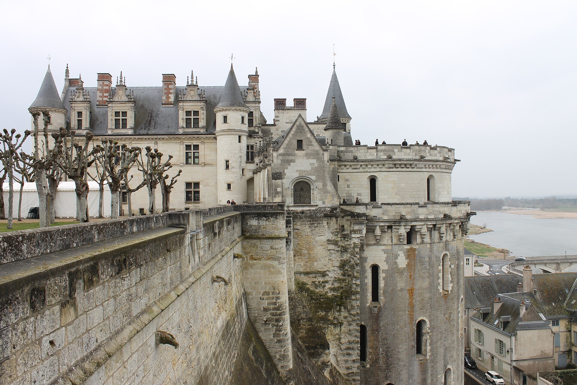 Château royal d'Amboise — château à Amboise, Indre-et-Loire, intérieur, classé mh