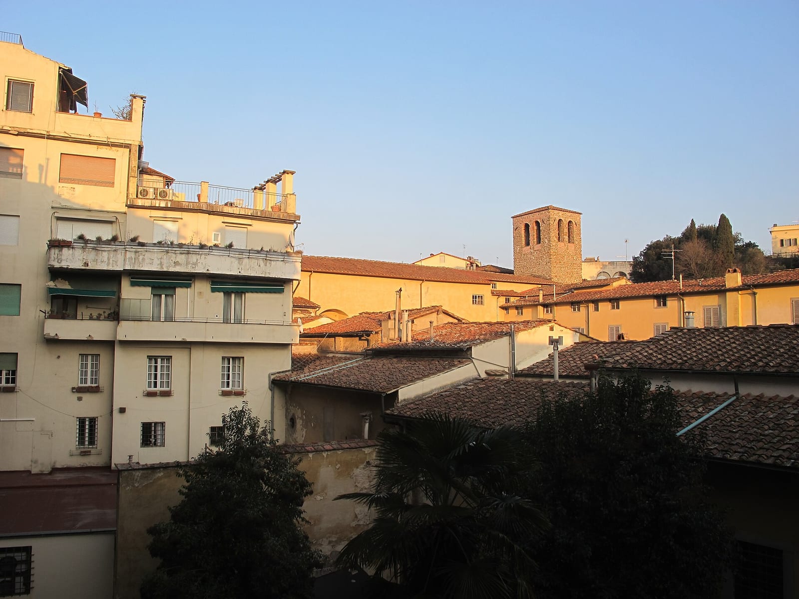 L'église Santa Felicita dans son environnement