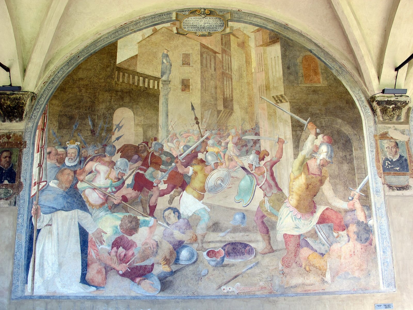 Détail de L'église Santa Felicita