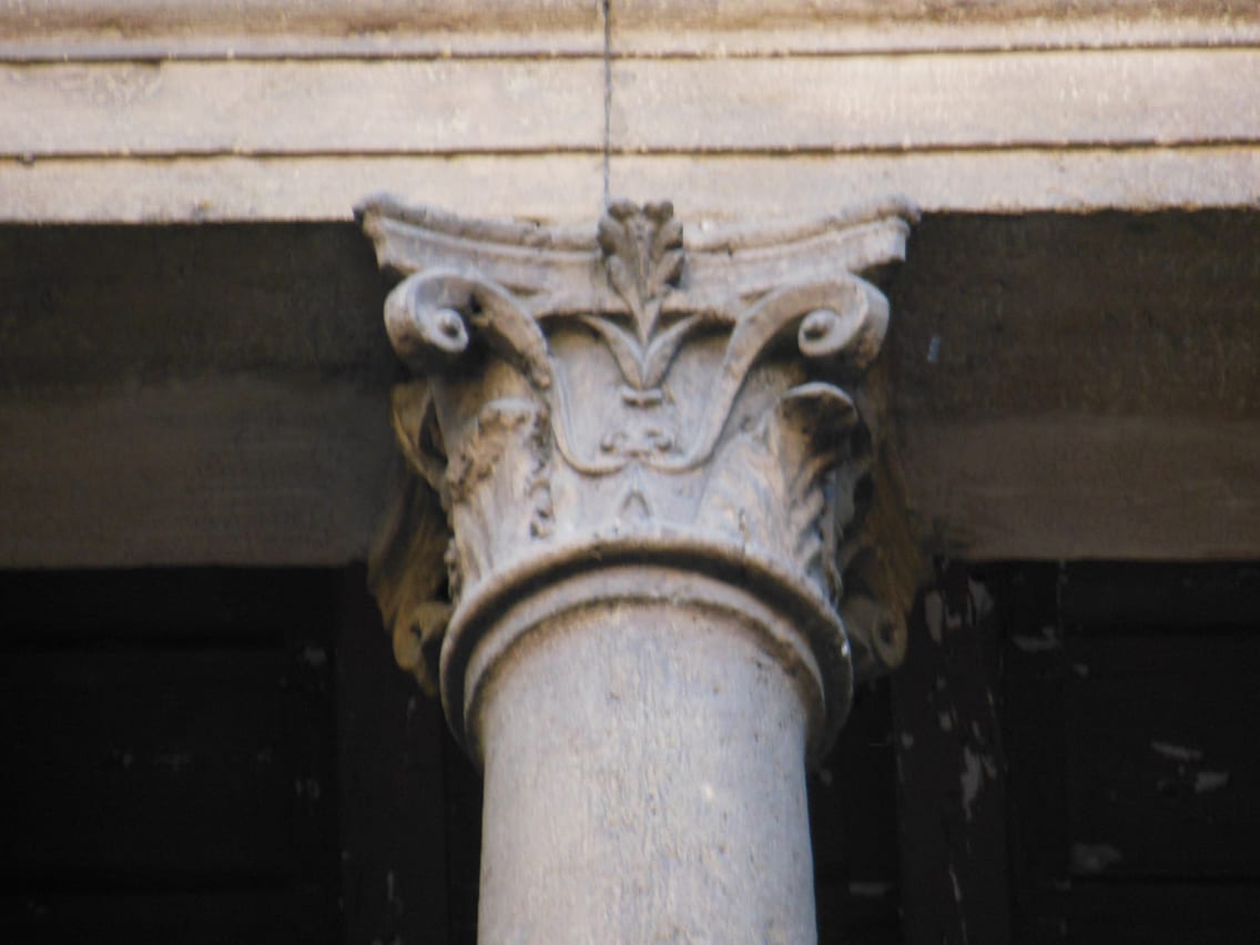 Détail de Le Cloître de Bramante